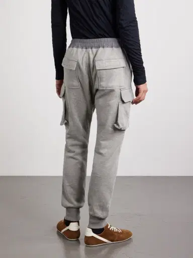 DRKSHDW by Rick Owens Mastodon Tapered Cotton-Blend Jersey Sweatpants - Men | Thumbnail 4 DRKSHDW by Rick Owens Mastodon Tapered Cotton-Blend Jersey Sweatpants - Men | Thumbnail 4