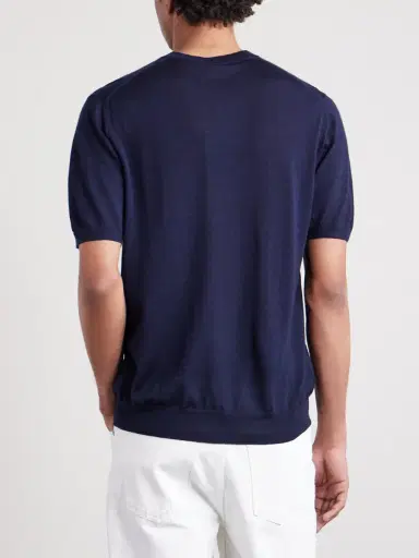 Slowear Cashmere and Silk-Blend T-Shirt - Men | Thumbnail 4 Slowear Cashmere and Silk-Blend T-Shirt - Men | Thumbnail 4