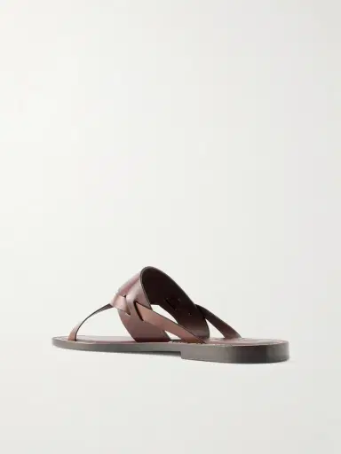 Brunello Cucinelli Leather Sandals - Men | Thumbnail 3 Brunello Cucinelli Leather Sandals - Men | Thumbnail 3