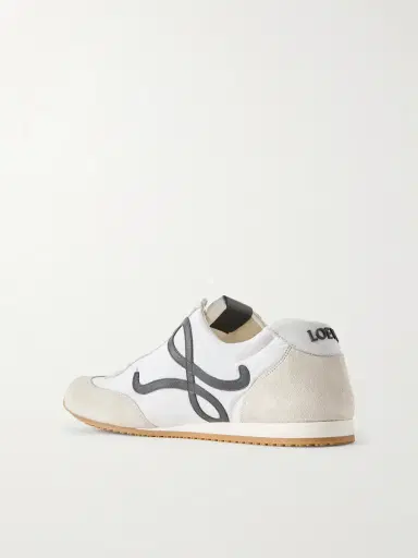Loewe Ballet Runner 2.0 Logo-Appliquéd Shell, Suede and Leather Sneakers - Men | Thumbnail 4 Loewe Ballet Runner 2.0 Logo-Appliquéd Shell, Suede and Leather Sneakers - Men | Thumbnail 4
