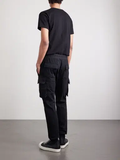 DRKSHDW by Rick Owens Mastodon Tapered Cotton-Blend Jersey Sweatpants - Men | Thumbnail 4 DRKSHDW by Rick Owens Mastodon Tapered Cotton-Blend Jersey Sweatpants - Men | Thumbnail 4