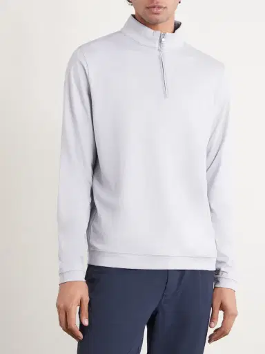 Peter Millar Albatross Piqué Half-Zip Sweater - Men | Thumbnail 3 Peter Millar Albatross Piqué Half-Zip Sweater - Men | Thumbnail 3