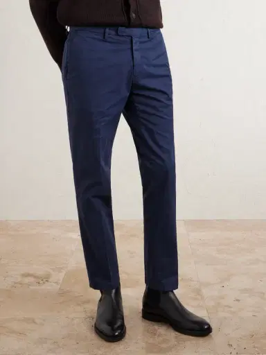 Boglioli Tapered Cotton-Blend Trousers - Men | Thumbnail 3 Boglioli Tapered Cotton-Blend Trousers - Men | Thumbnail 3