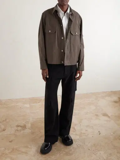 Sacai Cotton-Poplin Jacket - Men | Thumbnail 2 Sacai Cotton-Poplin Jacket - Men | Thumbnail 2