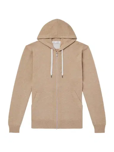 Brunello Cucinelli Cashmere Zip-Up Hoodie - Men | Thumbnail 1 Brunello Cucinelli Cashmere Zip-Up Hoodie - Men | Thumbnail 1