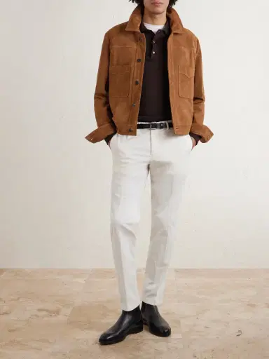 Boglioli Tapered Cotton-Blend Trousers - Men | Thumbnail 2 Boglioli Tapered Cotton-Blend Trousers - Men | Thumbnail 2