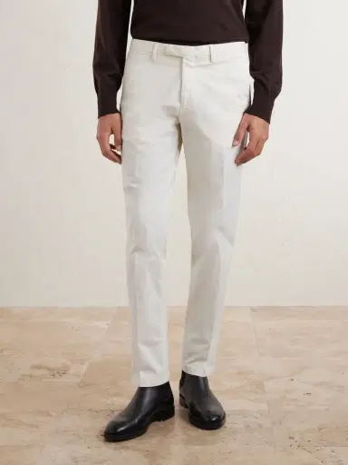 Boglioli Tapered Cotton-Blend Trousers - Men | Thumbnail 3 Boglioli Tapered Cotton-Blend Trousers - Men | Thumbnail 3