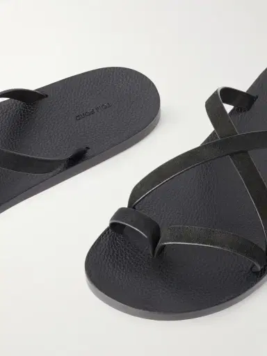 Tom Ford Alfred Suede Sandals - Men | Thumbnail 4 Tom Ford Alfred Suede Sandals - Men | Thumbnail 4