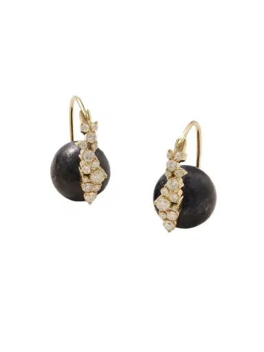 Sydney Evan Cocktail 14-karat Gold, Sapphire And Diamond Earrings | Thumbnail 1 Sydney Evan Cocktail 14-karat Gold, Sapphire And Diamond Earrings | Thumbnail 1