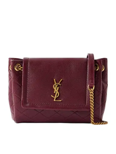 Saint Laurent Nolita Mini Quilted Leather Shoulder Bag | Thumbnail 1 Saint Laurent Nolita Mini Quilted Leather Shoulder Bag | Thumbnail 1