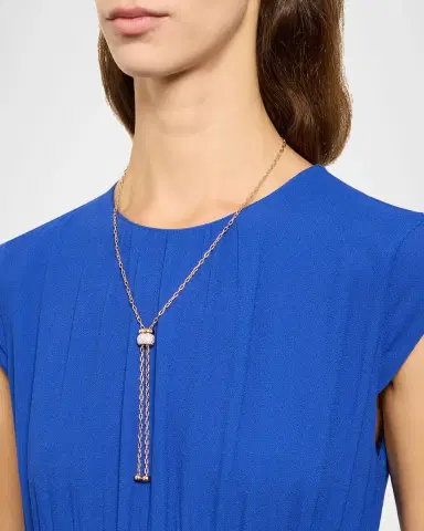 Pomellato Iconica 18K Rose Gold Diamond Lariat Necklace | Thumbnail 5 Pomellato Iconica 18K Rose Gold Diamond Lariat Necklace | Thumbnail 5