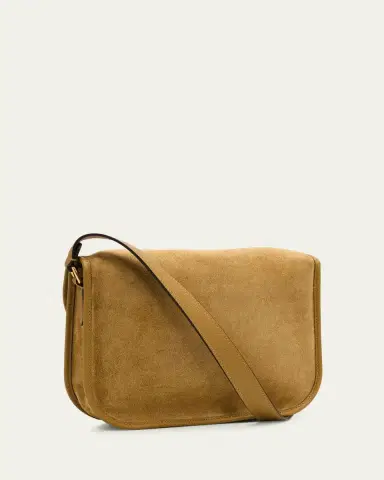 Valentino Garavani Men's Suede Crossbody Bag | Thumbnail 3 Valentino Garavani Men's Suede Crossbody Bag | Thumbnail 3