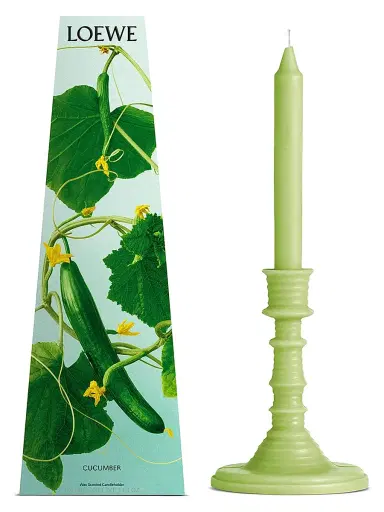LOEWE PERFUMES Cucumber Scented Wax Candleholder | Thumbnail 2 LOEWE PERFUMES Cucumber Scented Wax Candleholder | Thumbnail 2