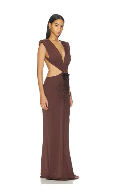 AWAVE Studio The Faye Umber Maxi Dress | Thumbnail 2 AWAVE Studio The Faye Umber Maxi Dress | Thumbnail 2