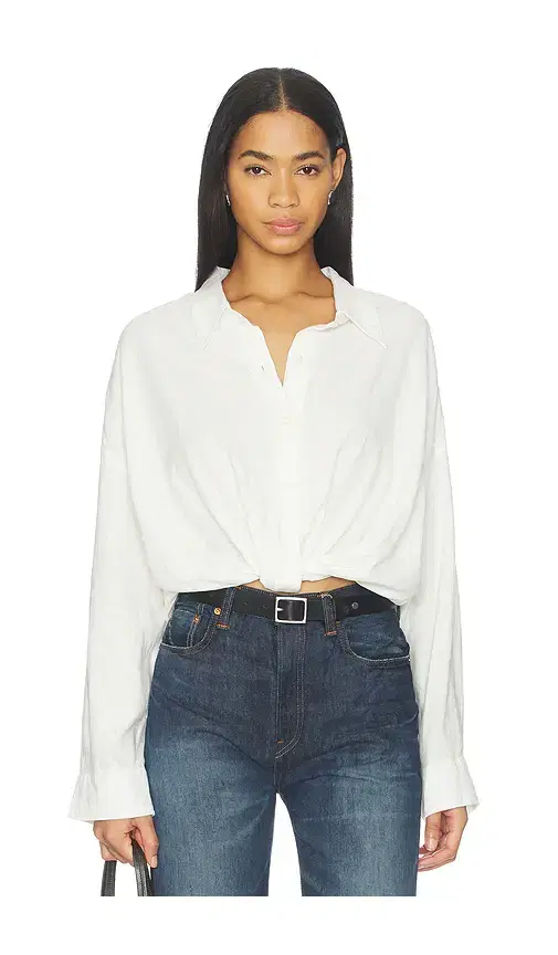 Twisted Front Shirt Twisted Front Shirt