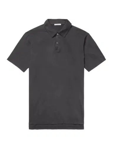 James Perse Supima Cotton-Jersey Polo Shirt - Men | Thumbnail 1 James Perse Supima Cotton-Jersey Polo Shirt - Men | Thumbnail 1