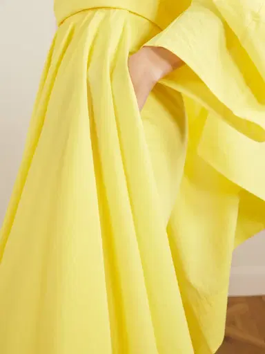 Jacquemus Paysan Asymmetric Cotton-blend Crepon Midi Skirt | Thumbnail 5 Jacquemus Paysan Asymmetric Cotton-blend Crepon Midi Skirt | Thumbnail 5