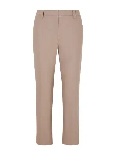 Brunello Cucinelli Cropped Stretch-cotton Slim-leg Pants | Thumbnail 1 Brunello Cucinelli Cropped Stretch-cotton Slim-leg Pants | Thumbnail 1