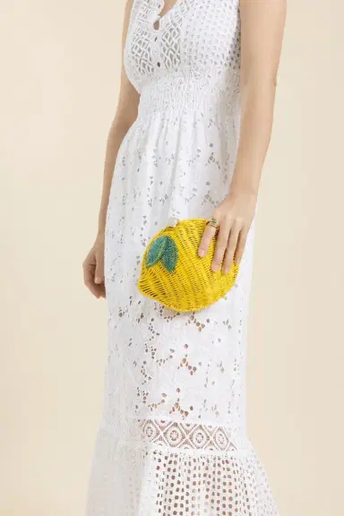 Judith Leiber Lemon Basket Clutch | Thumbnail 7 Judith Leiber Lemon Basket Clutch | Thumbnail 7