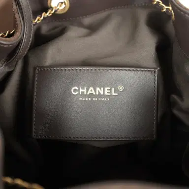Chanel Chanel Medium 25 Hobo Bag Dark Brown Suede Antique Gold Hardware | Thumbnail 10 Chanel Chanel Medium 25 Hobo Bag Dark Brown Suede Antique Gold Hardware | Thumbnail 10