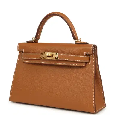 HERMÈS Hermes Kelly Sellier 20 Gold Epsom Gold Hardware | Thumbnail 2 HERMÈS Hermes Kelly Sellier 20 Gold Epsom Gold Hardware | Thumbnail 2