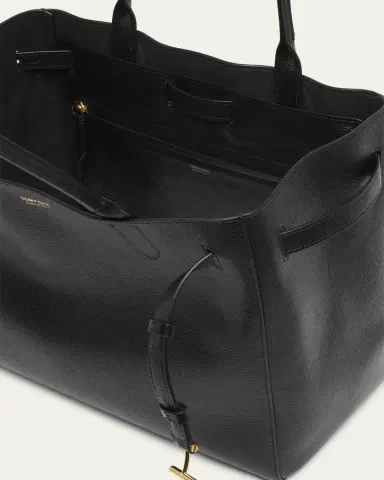 Tom Ford Audrey Medium Tote Bag in Grain Leather | Thumbnail 4 Tom Ford Audrey Medium Tote Bag in Grain Leather | Thumbnail 4