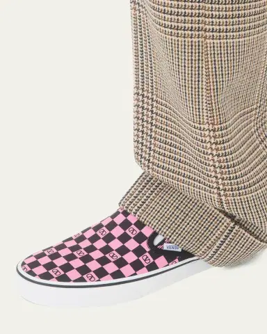Valentino Garavani x Vans Men's VLogo Checkerboard Classic Slip-On Sneakers | Thumbnail 2 Valentino Garavani x Vans Men's VLogo Checkerboard Classic Slip-On Sneakers | Thumbnail 2