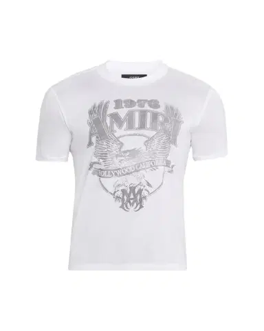 Amiri Men's Eagle Logo Cotton T-Shirt | Thumbnail 1 Amiri Men's Eagle Logo Cotton T-Shirt | Thumbnail 1