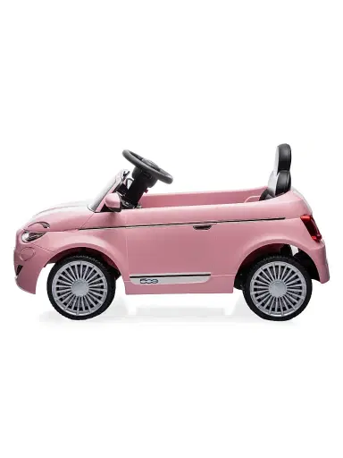 Best Ride on Cars Fiat 500 12V Electric Ride-On Car - Pink | Thumbnail 2 Best Ride on Cars Fiat 500 12V Electric Ride-On Car - Pink | Thumbnail 2