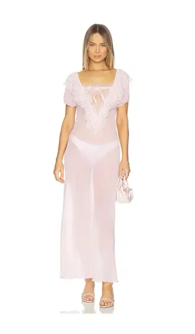 For Love & Lemons Grace Maxi Slip Dress | Thumbnail 1 For Love & Lemons Grace Maxi Slip Dress | Thumbnail 1