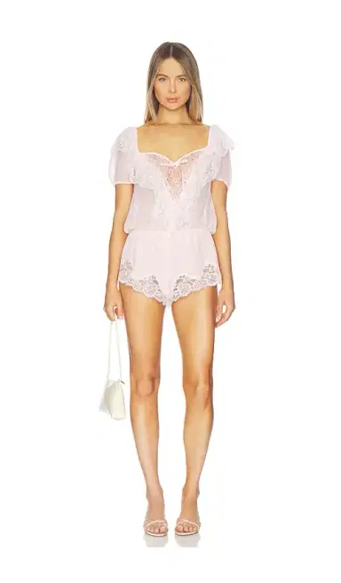 For Love & Lemons Grace Romper | Thumbnail 1 For Love & Lemons Grace Romper | Thumbnail 1