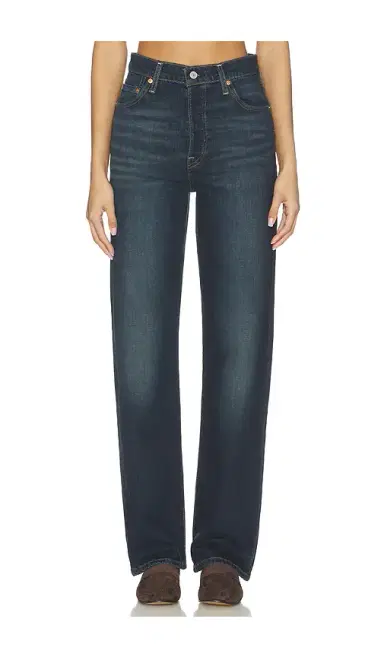 Levi's Ribcage Full Length Straight Leg Jeans | Thumbnail 1 Levi's Ribcage Full Length Straight Leg Jeans | Thumbnail 1