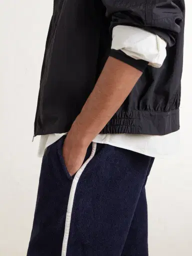 Orlebar Brown Trevone Straight-Leg Organic Cotton-Terry Drawstring Shorts - Men | Thumbnail 5 Orlebar Brown Trevone Straight-Leg Organic Cotton-Terry Drawstring Shorts - Men | Thumbnail 5