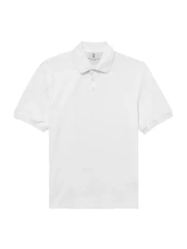 Brunello Cucinelli Slim-Fit Cotton-Piqué Polo Shirt - Men | Thumbnail 1 Brunello Cucinelli Slim-Fit Cotton-Piqué Polo Shirt - Men | Thumbnail 1