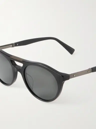 Brunello Cucinelli Round-Frame Acetate Sunglasses - Men | Thumbnail 3 Brunello Cucinelli Round-Frame Acetate Sunglasses - Men | Thumbnail 3