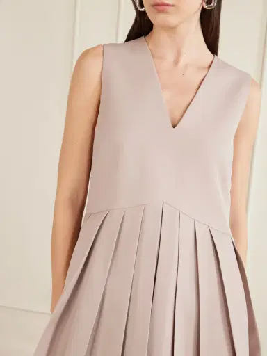 Jil Sander Pleated Wool-twill Top | Thumbnail 4 Jil Sander Pleated Wool-twill Top | Thumbnail 4