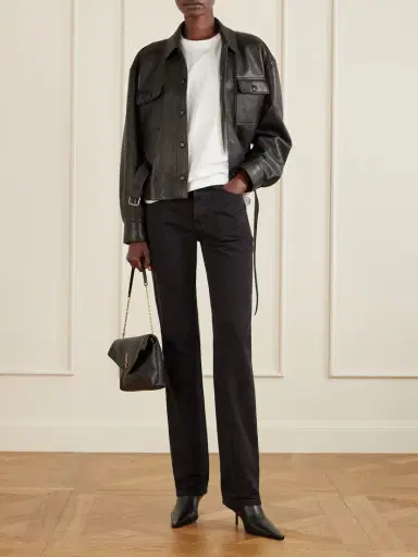 Saint Laurent Cassandre Textured-leather Shoulder Bag | Thumbnail 2 Saint Laurent Cassandre Textured-leather Shoulder Bag | Thumbnail 2