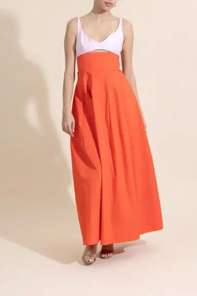 Simkhai Maddy Midi Dress | Thumbnail 2 Simkhai Maddy Midi Dress | Thumbnail 2