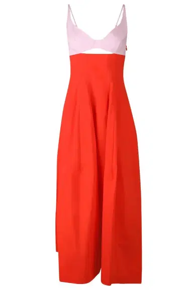 Simkhai Maddy Midi Dress | Thumbnail 1 Simkhai Maddy Midi Dress | Thumbnail 1