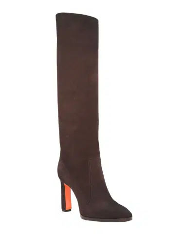 Santoni Andy Suede Stiletto Knee Boots | Thumbnail 1 Santoni Andy Suede Stiletto Knee Boots | Thumbnail 1