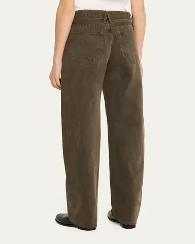 SLVRLAKE Ella Mid-Rise Barrel Jeans | Thumbnail 3 SLVRLAKE Ella Mid-Rise Barrel Jeans | Thumbnail 3