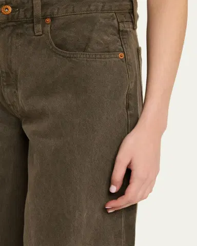 SLVRLAKE Ella Mid-Rise Barrel Jeans | Thumbnail 5 SLVRLAKE Ella Mid-Rise Barrel Jeans | Thumbnail 5