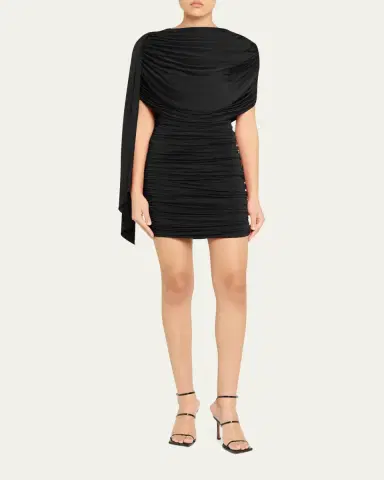 Ronny Kobo Scorpio Ruched Bodycon Mini Dress | Thumbnail 2 Ronny Kobo Scorpio Ruched Bodycon Mini Dress | Thumbnail 2