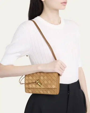 Bottega Veneta Andiamo Suede Clutch Bag | Thumbnail 2 Bottega Veneta Andiamo Suede Clutch Bag | Thumbnail 2