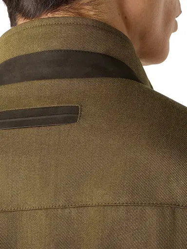 Zegna Men's Wool Field Jacket - Olive Green - Size 44 | Thumbnail 4 Zegna Men's Wool Field Jacket - Olive Green - Size 44 | Thumbnail 4