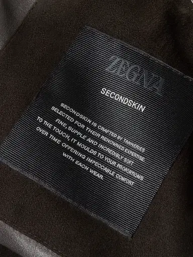 ZEGNA Men's Secondskin II Conte Jacket - Dark Brown | Thumbnail 4 ZEGNA Men's Secondskin II Conte Jacket - Dark Brown | Thumbnail 4