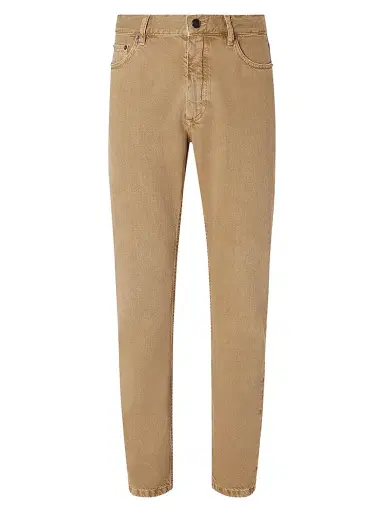 ZEGNA Men's Cotton Roccia Jeans - Beige | Thumbnail 1 ZEGNA Men's Cotton Roccia Jeans - Beige | Thumbnail 1