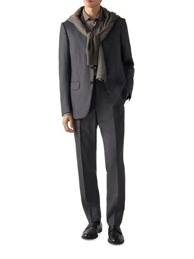 Zegna Men's Centoventimila Wool Suit | Thumbnail 1 Zegna Men's Centoventimila Wool Suit | Thumbnail 1