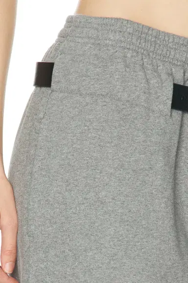 Alexander Wang Mid Rise Belted Sweatpant | Thumbnail 6 Alexander Wang Mid Rise Belted Sweatpant | Thumbnail 6