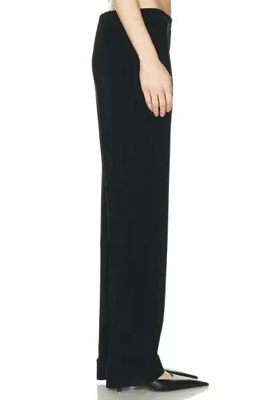 Norma Kamali Flat Front Men's Pant | Thumbnail 3 Norma Kamali Flat Front Men's Pant | Thumbnail 3